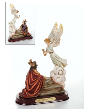 IMAGEM JESUS NO HORTO 20CM DE ALTURA