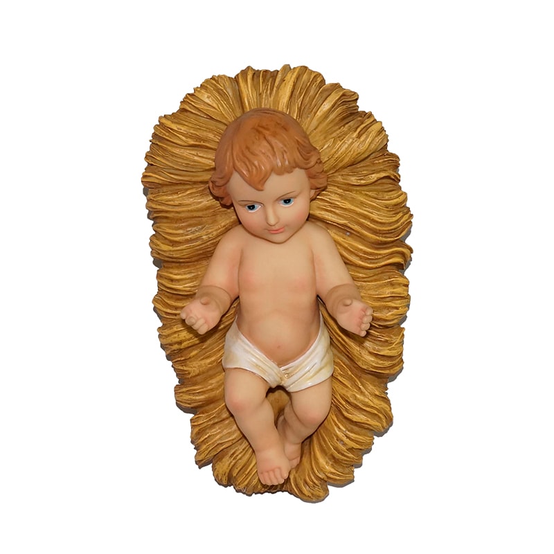 IMAGEM MENINO JESUS 19,5 CM C/ MANJEDOURA