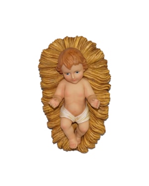 IMAGEM MENINO JESUS 19,5 CM C/ MANJEDOURA