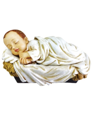 IMAGEM MENINO JESUS COM MANJEDOURA 04CM DE ALTURA