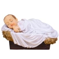 IMAGEM MENINO JESUS COM MANJEDOURA 12CM DE ALTURA