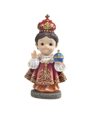 IMAGEM MENINO JESUS DE PRAGA 10CM DE ALTURA INFANTIL