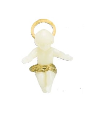 IMAGEM MENINO JESUS LUMINOSO 4,5CM ITALY