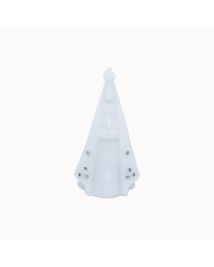 IMAGEM NOSSA SENHORA APARECIDA 10CM DE ALTURA BRANCA