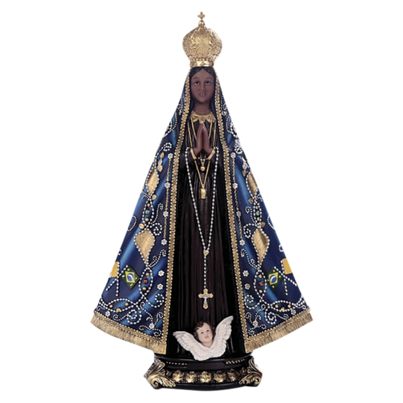 IMAGEM NOSSA SENHORA APARECIDA 13CM DE ALTURA