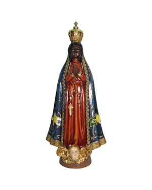 IMAGEM NOSSA SENHORA APARECIDA 14CM DE ALTURA