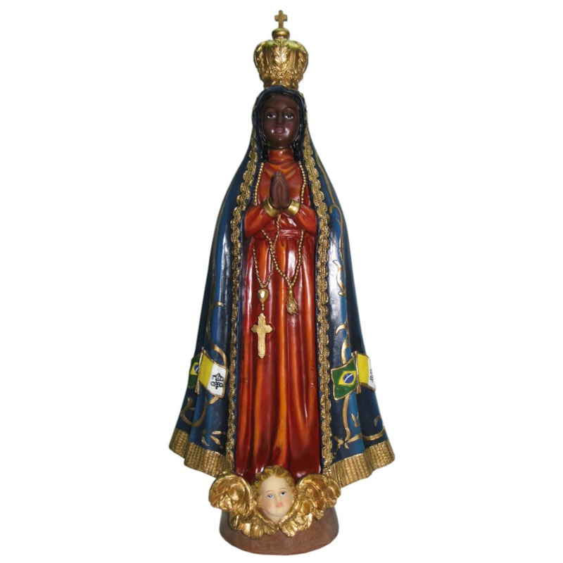 IMAGEM NOSSA SENHORA APARECIDA 14CM DE ALTURA