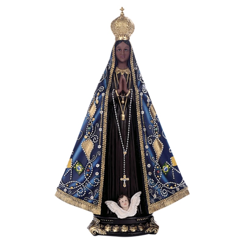 IMAGEM NOSSA SENHORA APARECIDA 20CM DE ALTURA