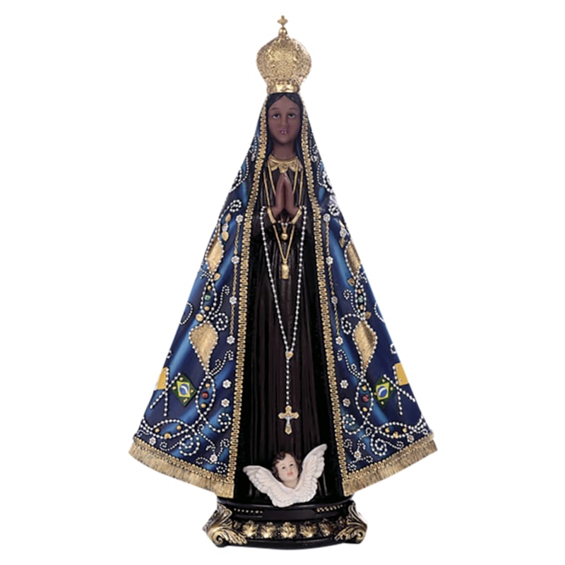 IMAGEM NOSSA SENHORA APARECIDA 30CM DE ALTURA