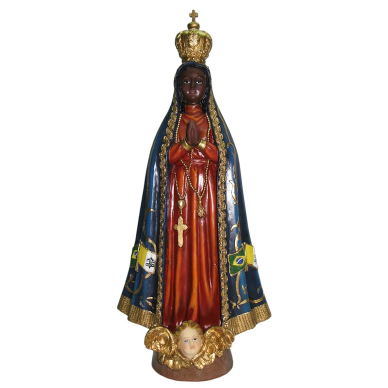 IMAGEM NOSSA SENHORA APARECIDA 40CM DE ALTURA