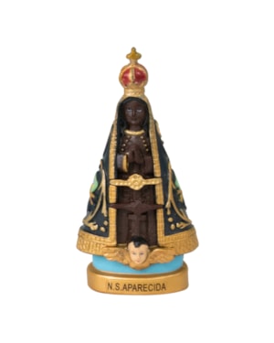IMAGEM NOSSA SENHORA APARECIDA 9 CM DE ALTURA