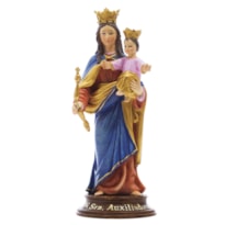 IMAGEM NOSSA SENHORA AUXILIADORA 15CM DE ALTURA