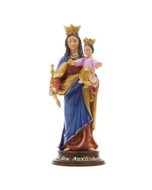 IMAGEM NOSSA SENHORA AUXILIADORA 15CM DE ALTURA