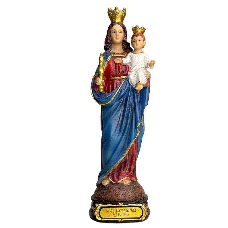 IMAGEM NOSSA SENHORA AUXILIADORA 20CM DE ALTURA
