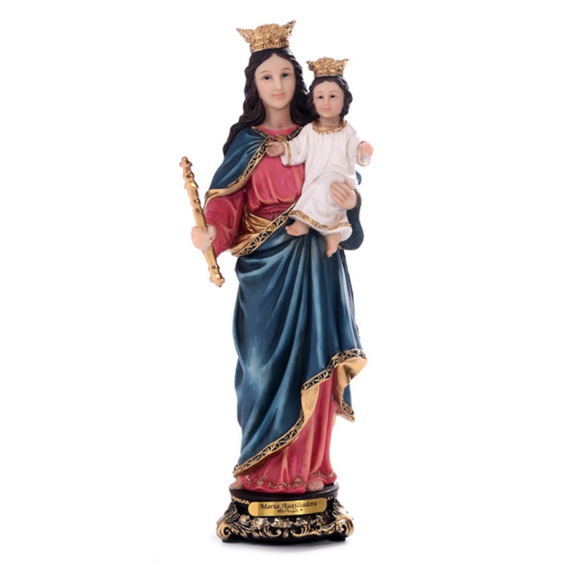 IMAGEM NOSSA SENHORA AUXILIADORA 30CM DE ALTURA
