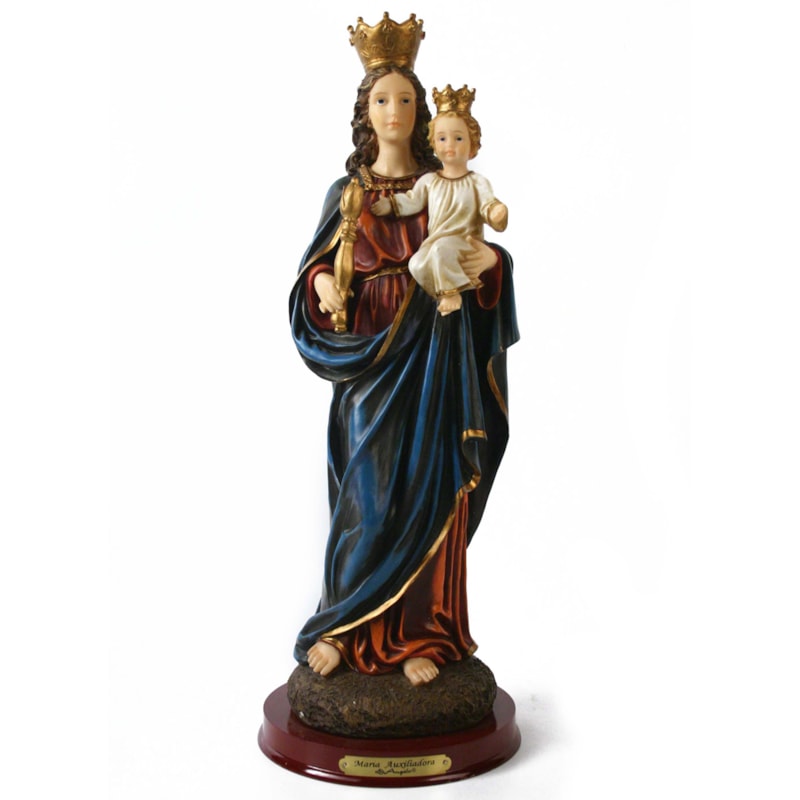 IMAGEM NOSSA SENHORA AUXILIADORA 30CM DE ALTURA