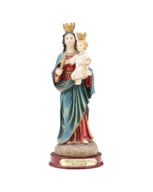 IMAGEM NOSSA SENHORA AUXILIADORA DURATA 30CM DE ALTURA