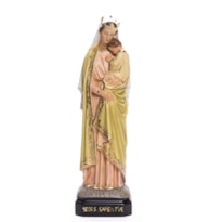 IMAGEM NOSSA SENHORA DA SABEDORIA 42CM COLORIDA