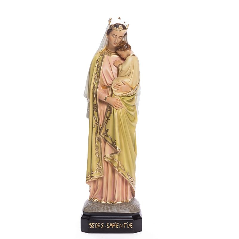 IMAGEM NOSSA SENHORA DA SABEDORIA 42CM COLORIDA