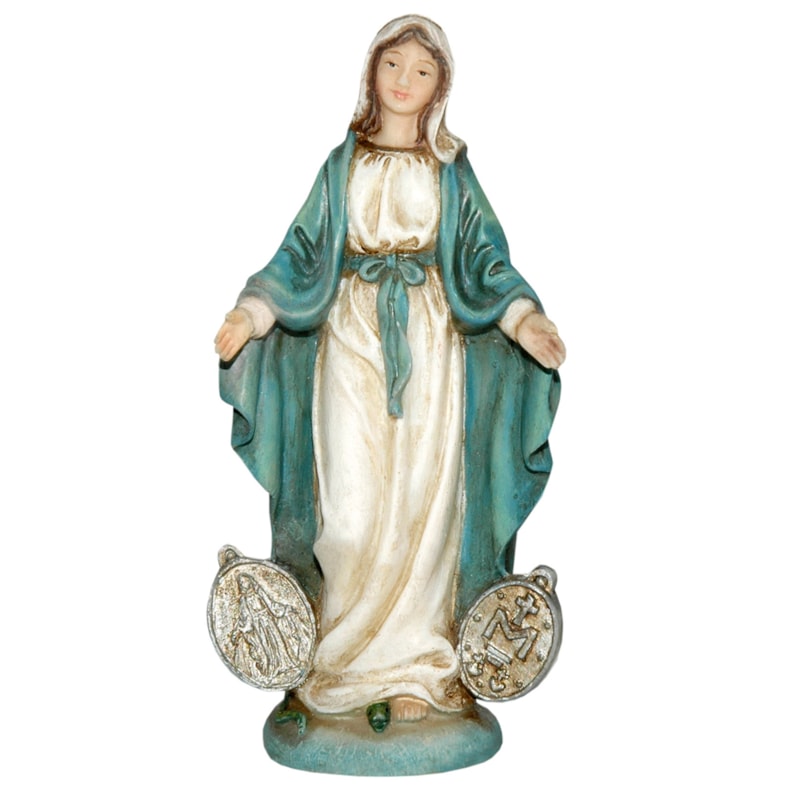 IMAGEM NOSSA SENHORA DAS GRAÇAS 10CM DE ALTURA