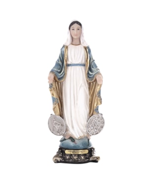 IMAGEM NOSSA SENHORA DAS GRAÇAS 13CM DE ALTURA S/ MEDALHA