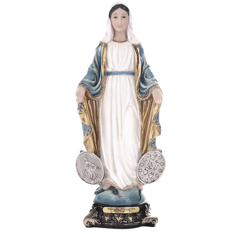 IMAGEM NOSSA SENHORA DAS GRAÇAS 13CM DE ALTURA S/ MEDALHA