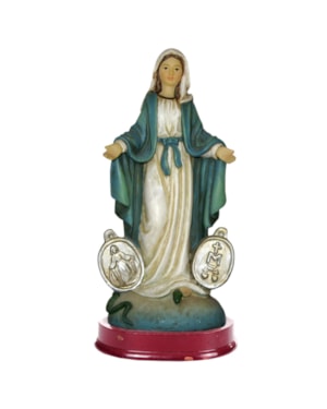 IMAGEM NOSSA SENHORA DAS GRAÇAS 14CM DE ALTURA