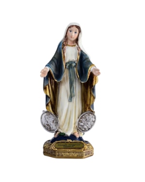 IMAGEM NOSSA SENHORA DAS GRAÇAS 15CM DE ALTURA