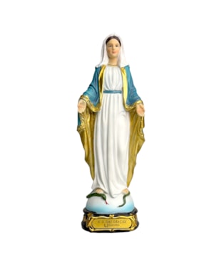 IMAGEM NOSSA SENHORA DAS GRAÇAS 20CM DE ALTURA