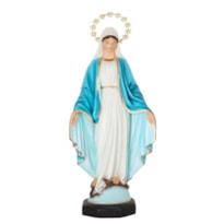 IMAGEM NOSSA SENHORA DAS GRAÇAS 32CM DE COLORIDA