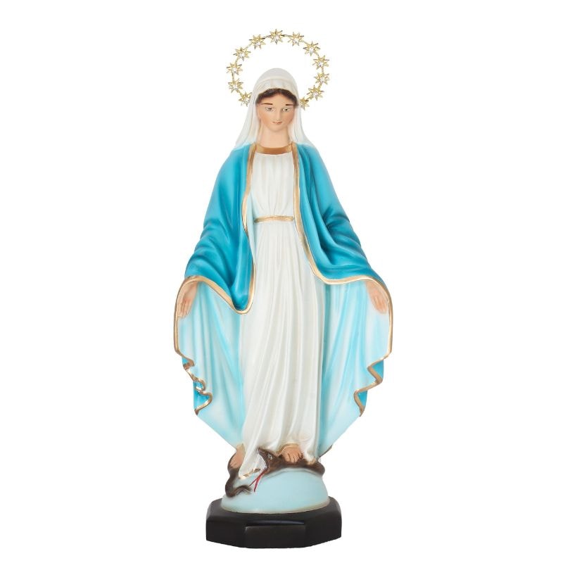 IMAGEM NOSSA SENHORA DAS GRAÇAS 32CM DE COLORIDA