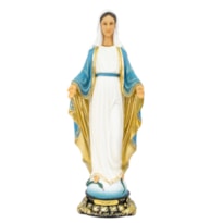 IMAGEM NOSSA SENHORA DAS GRAÇAS 40CM DE ALTURA S/ MEDALHA