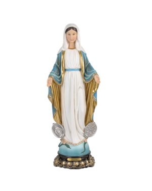 IMAGEM NOSSA SENHORA DAS GRAÇAS 60CM DE ALTURA MEDALHA MILAGROSA