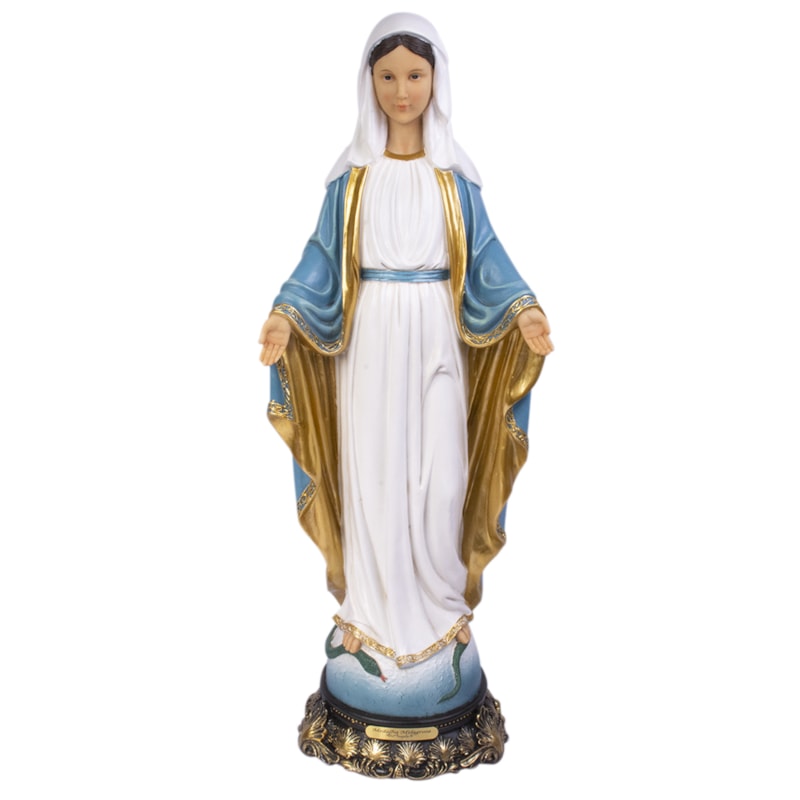 IMAGEM NOSSA SENHORA DAS GRAÇAS 60CM DE ALTURA S/ MEDALHA