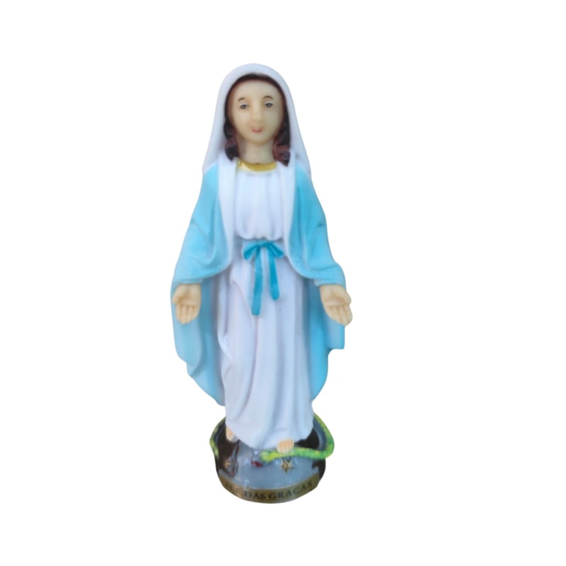 IMAGEM NOSSA SENHORA DAS GRAÇAS 8CM BR