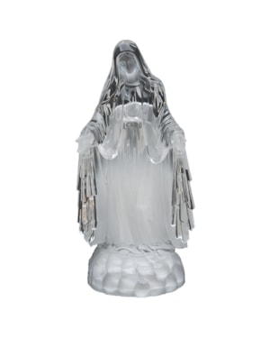 IMAGEM NOSSA SENHORA DAS GRAÇAS ACRÍLICO COM LUZ 20CM DE ALTURA