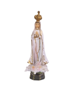 IMAGEM NOSSA SENHORA DE FÁTIMA 10CM DE ALTURA