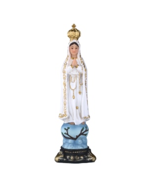IMAGEM NOSSA SENHORA DE FÁTIMA 13CM DE ALTURA