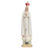 IMAGEM  NOSSA SENHORA DE FÁTIMA 28CM DE ALTURA