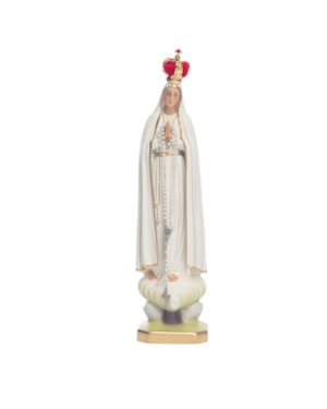 IMAGEM  NOSSA SENHORA DE FÁTIMA 28CM DE ALTURA