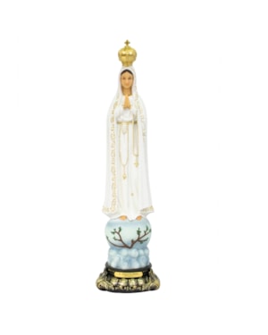 IMAGEM NOSSA SENHORA DE FÁTIMA 40CM DE ALTURA