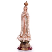 IMAGEM NOSSA SENHORA DE FATIMA 40CM DE ALTURA