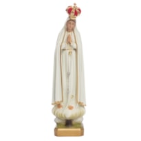 IMAGEM NOSSA SENHORA DE FÁTIMA 43CM DE ALTURA