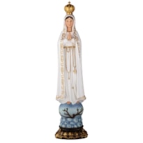 IMAGEM NOSSA SENHORA DE FÁTIMA 60CM DE ALTURA