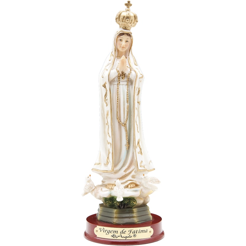 IMAGEM NOSSA SENHORA DE FÁTIMA 60CM DE ALTURA