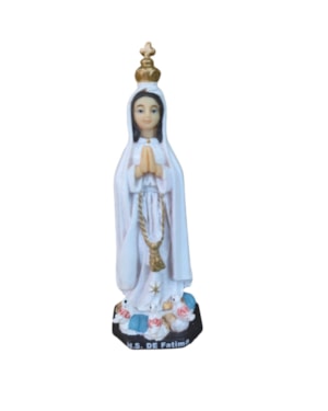 IMAGEM NOSSA SENHORA DE FATIMA 8CM BR