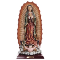 IMAGEM NOSSA SENHORA DE GUADALUPE 20CM DE ALTURA