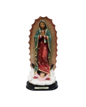 IMAGEM NOSSA SENHORA DE GUADALUPE 20CM DE ALTURA