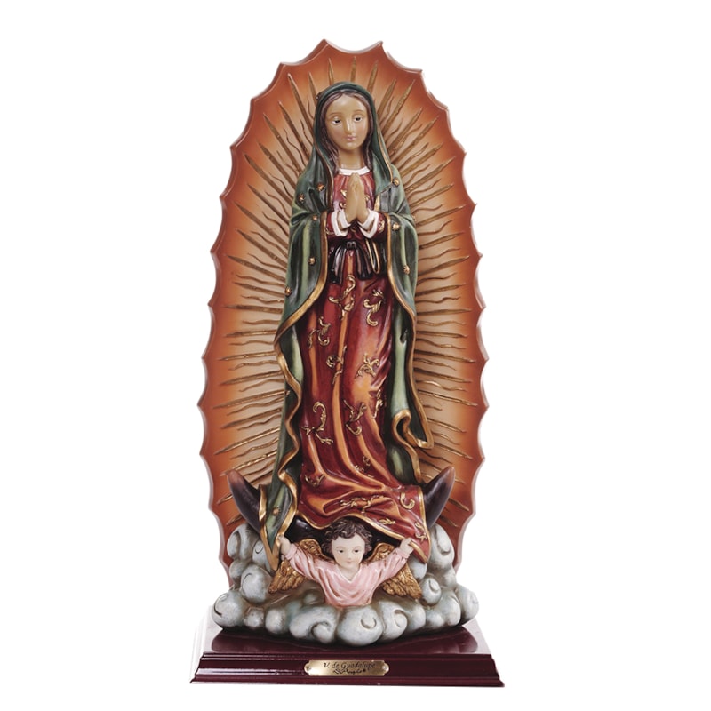 IMAGEM NOSSA SENHORA DE GUADALUPE 30CM DE ALTURA