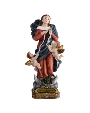 IMAGEM NOSSA SENHORA DESATADORA DOS NÓS 12CM DE ALTURA